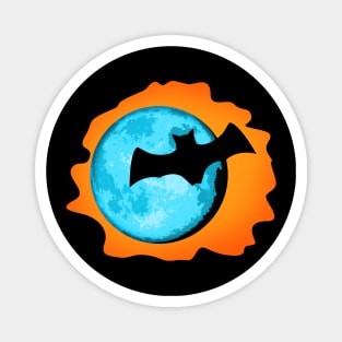 Halloween Spooky Moon Magnet